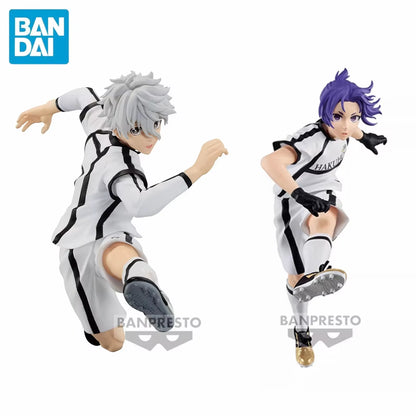 Original  Banprseto EPISODE BLUE LOCK Seishiro Nagi Reo Mikage Anime Figure Toys 14Cm PVC Model Collection Doll Gift